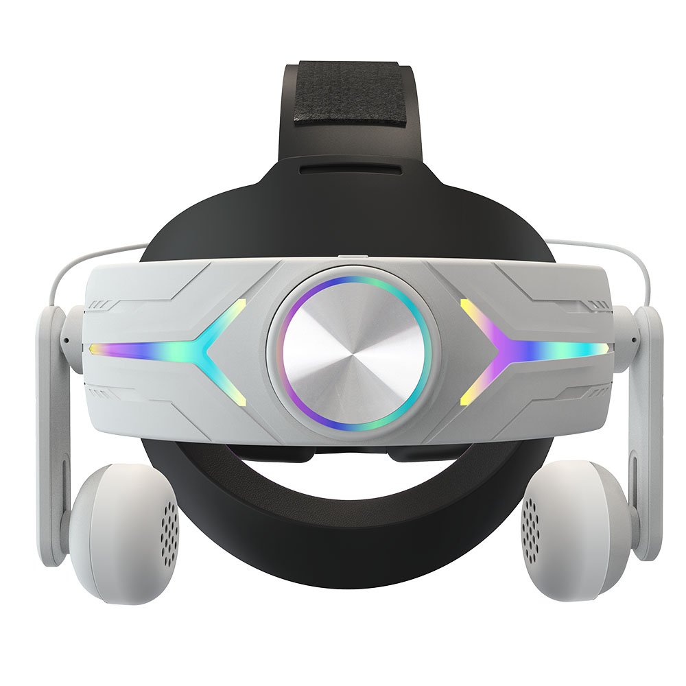 VR Head Strap With 8000 mAh Battery With Earphone RGB Light Elite Strap For Meta Oculus Quest 3 VR Accessories