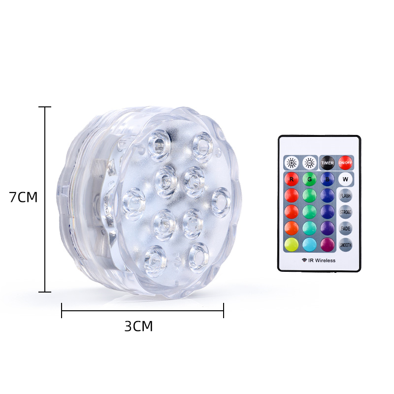 Waterproof Hot Tub Lights Small Home Swimming Pool Underwater Bath Light Decoration Luces Para Piscinas Dentro De Agua
