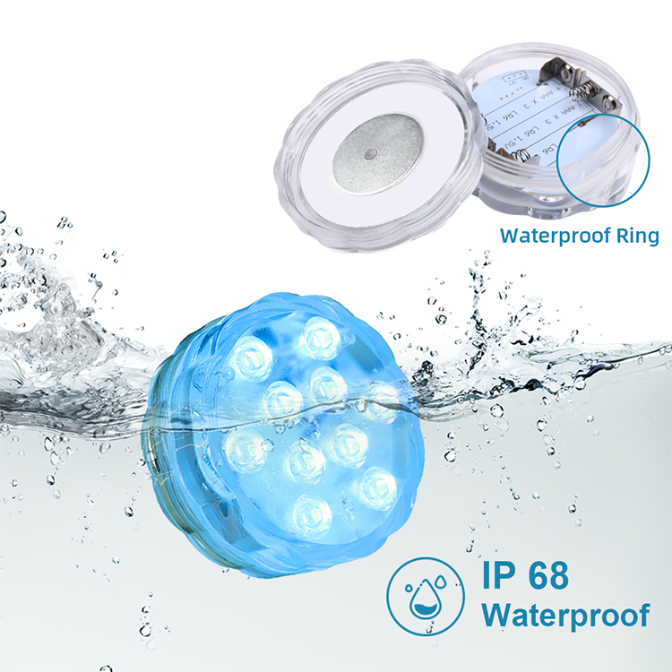 Waterproof Hot Tub Lights Small Home Swimming Pool Underwater Bath Light Decoration Luces Para Piscinas Dentro De Agua