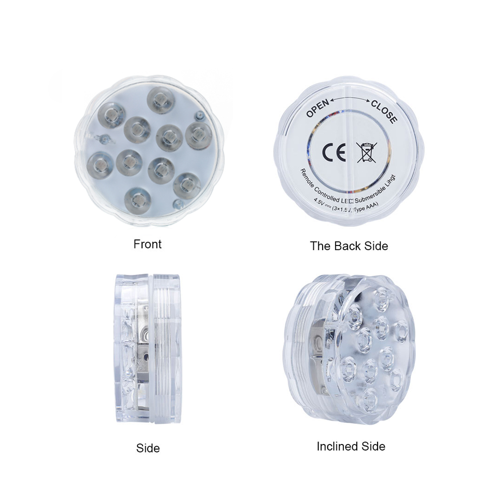 Waterproof Hot Tub Lights Small Home Swimming Pool Underwater Bath Light Decoration Luces Para Piscinas Dentro De Agua