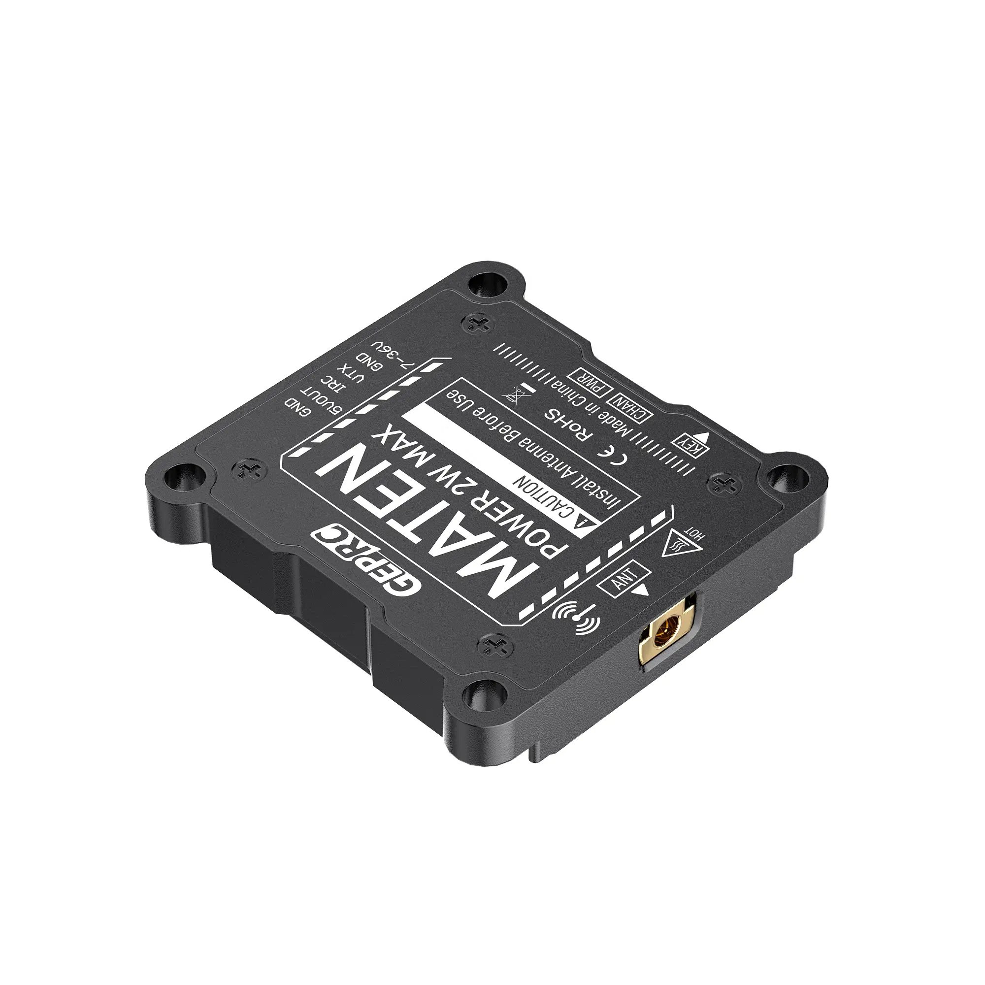 GEPRC MATEN 1.2G 2W VTX High Power Racing Drone FPV Accessories with GPS Image Video Transmission Camera Function Remote Control