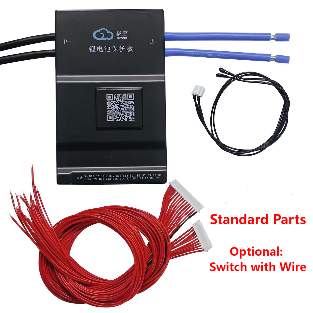 JK BMS JK-B2A20S20P JK-B2A24S20P jk-b1a20s15p 100A 120A 150A 200A 1A 2A Smart Active Balance BMS 4S 8S 12S 16s 20s 24S lifepo4