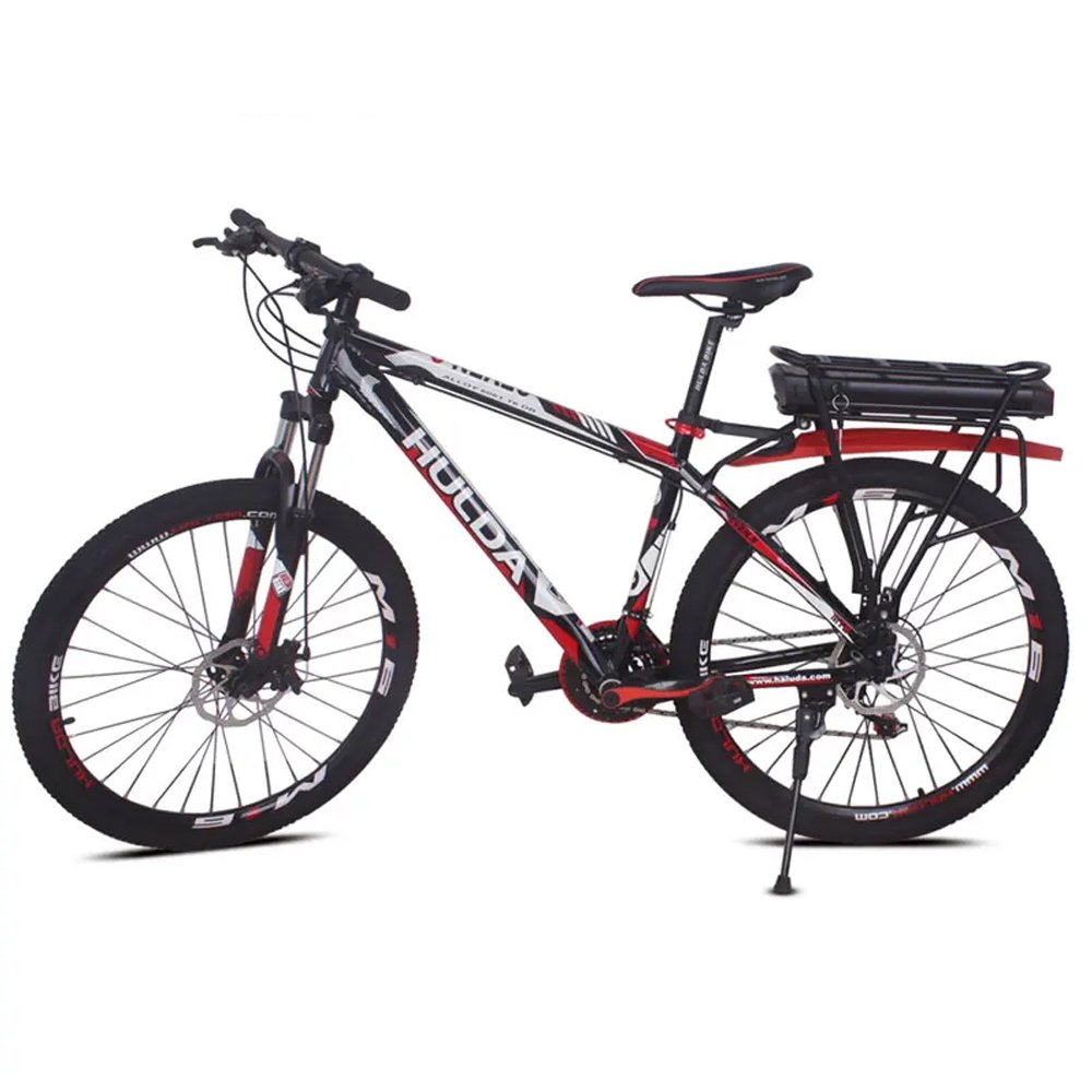 ChamRider Rear Rack RB-3 Ebike Battery Case,Electric Bike Battery Box,Double Layer,Luggage Rack,Reention, 10S5P,13S4P ,48V,36V