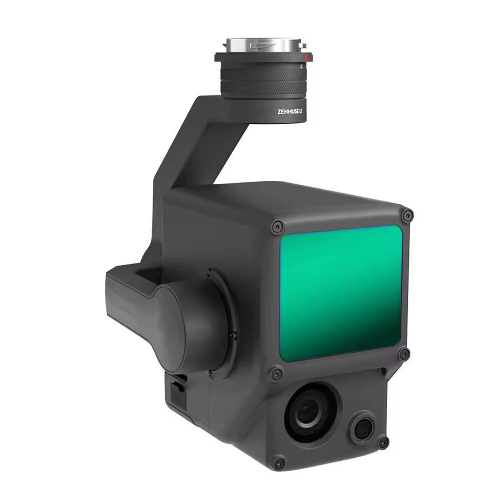 Zenmuse L1 infrared thermal network camera LiDAR 20MP RGB aerial surveying solution, building accurate 3D mode drone camera