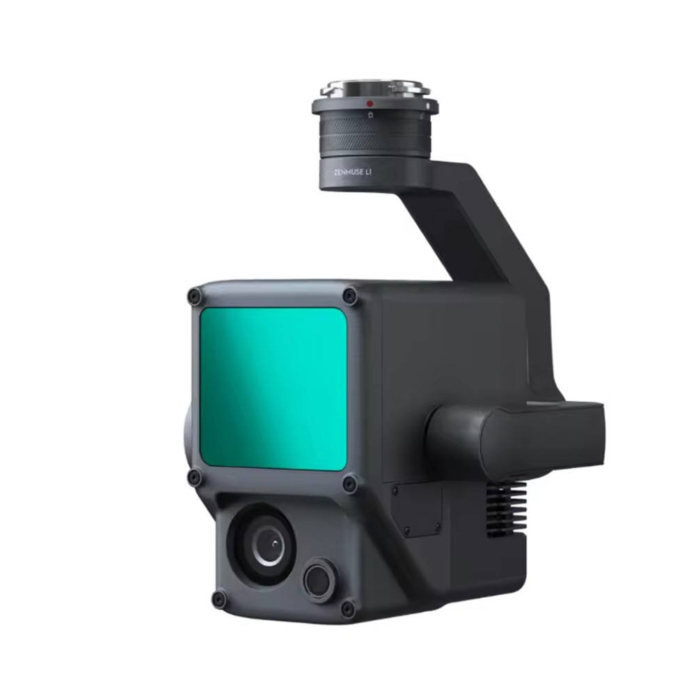 Zenmuse L1 infrared thermal network camera LiDAR 20MP RGB aerial surveying solution, building accurate 3D mode drone camera