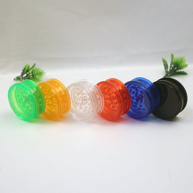 40mm 3-ply Custom Logo Grinder Smokeshop Products Wholesale Grinder Herb Smoking Accessories Grinders
