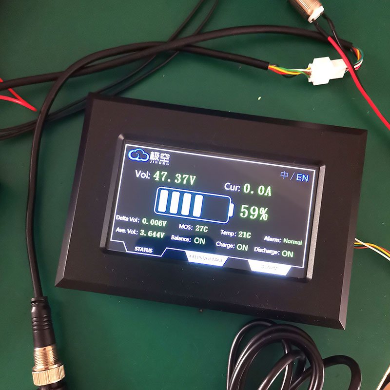 JK Smart BMS Accessory 4.3inch LCD Touch Screen LCD Display for jikong pcb Battery Management System