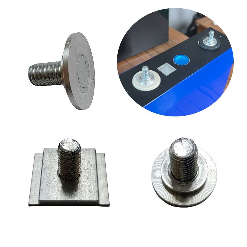 Factory price lithium battery accessories 100ah 230ah 150ah 300ah LiFePO4 Battery busbar M6 screw