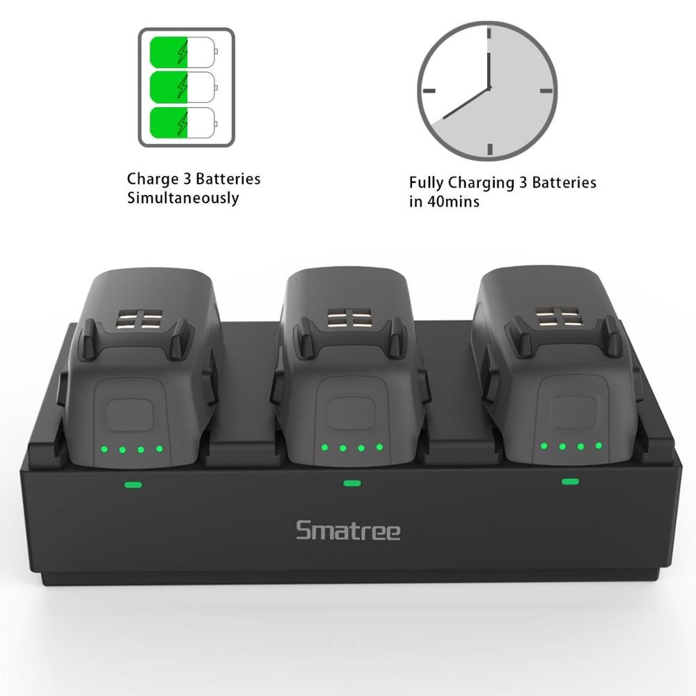 Smatree Rc Drone Accessories Intelligent Flight Battery for DJI Spark Drone