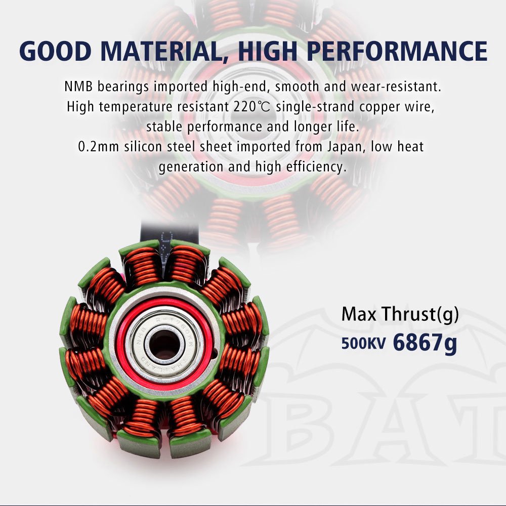 Brushless 4315 8S 500KV Motor 15 Inch FPV Racing Drone Multirotor Uav RC Planes Remote Control Drones Accessories Made Aluminium