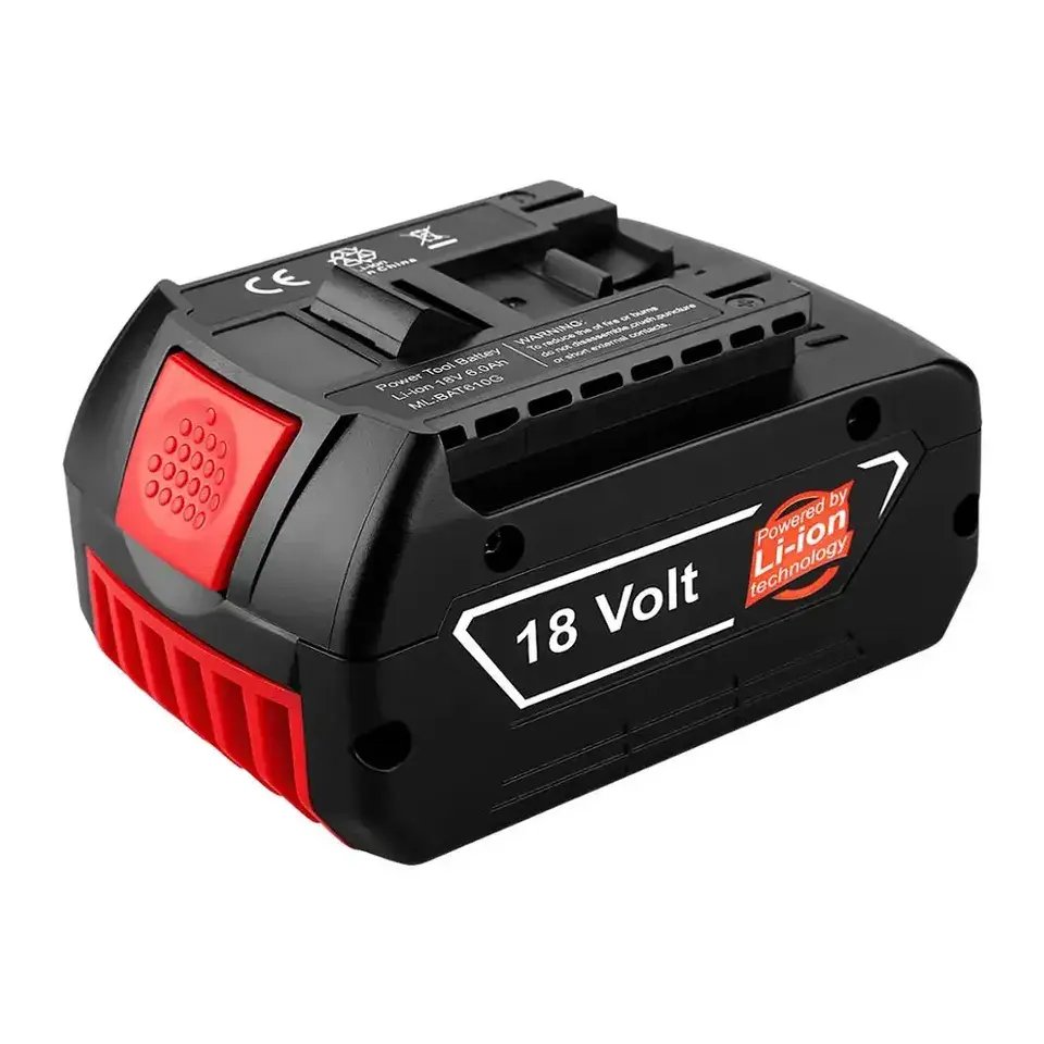 ODM/OEM Power Tool Batteries 4.0Ah 5.0 Ah 6.0Ah For Bosch Akku 18v Battery BAT609 BAT618 BAT619