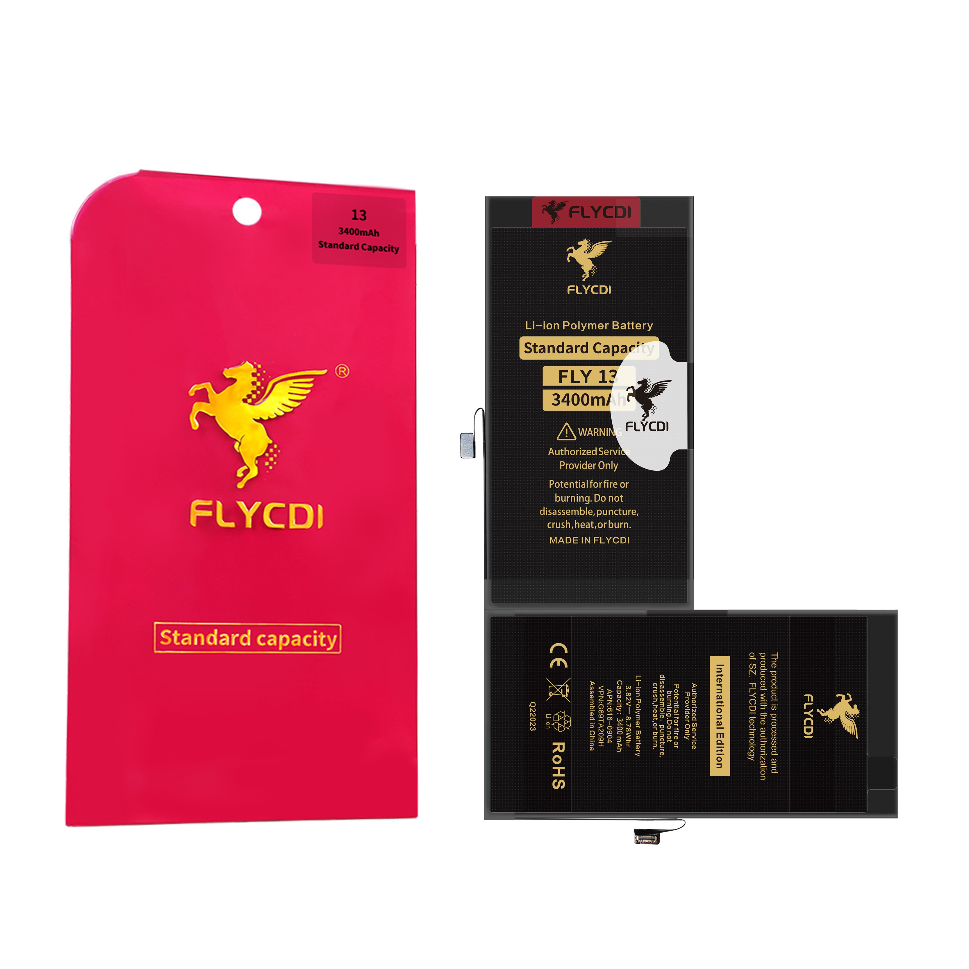 FLYCDI Phone Accessories Internal Replacement Cell Phone Battery Cell Battery For iPhone 13