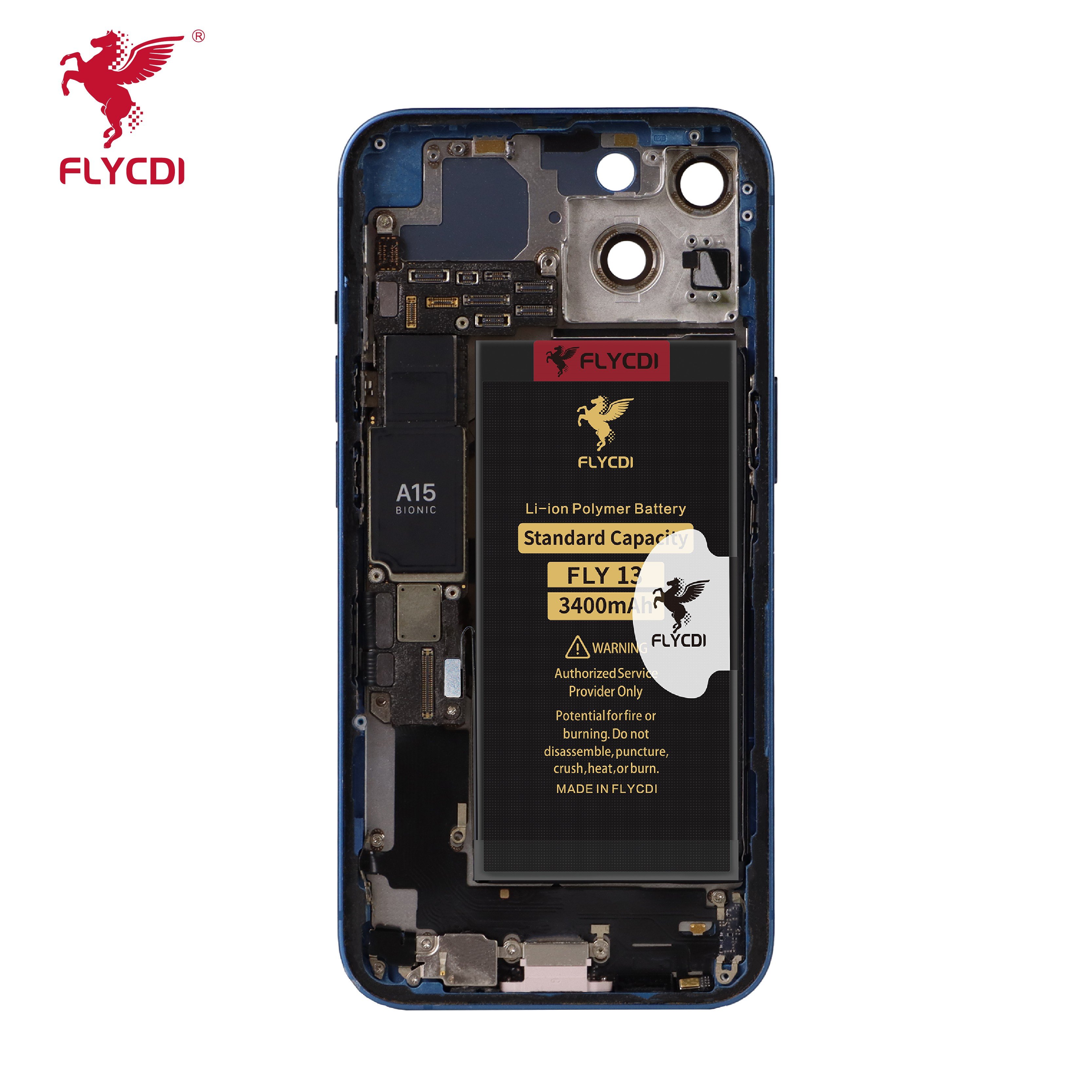 FLYCDI Phone Accessories Internal Replacement Cell Phone Battery Cell Battery For iPhone 13