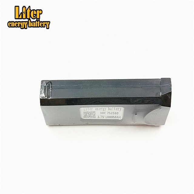Original XS809HW XS809W RC Quadcopter Spare Parts Accessories 3.7V 1000mAh 752560 Lipo Battery Rechargeable for RC Drones