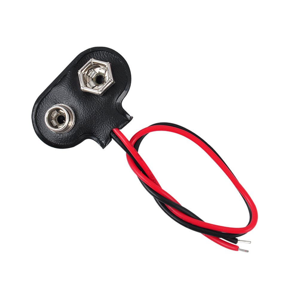Factory customized Premium T-Type 9V Hard Shell Eco-Friendly Battery Clip Testers & Effect Pedals Accessory