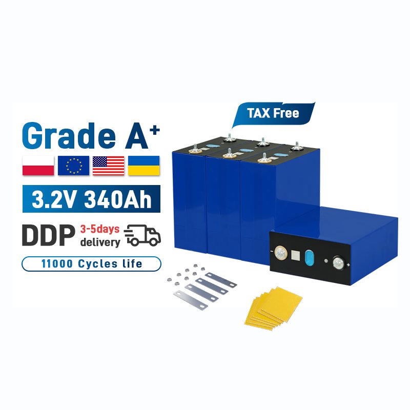 Lifepo4 340Ah Lithium Ion Prismatic Grade A 300Ah 306Ah 310Ah 340Ah 280 304 320 Ah 3.2V 320Ah Lifepo4 Battery Cells