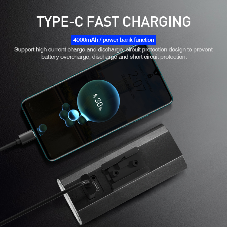 3 Lighting Mode LED Bicycle Accessories Light Waterproof Bike Safety Warning Cycling Bicycle Light