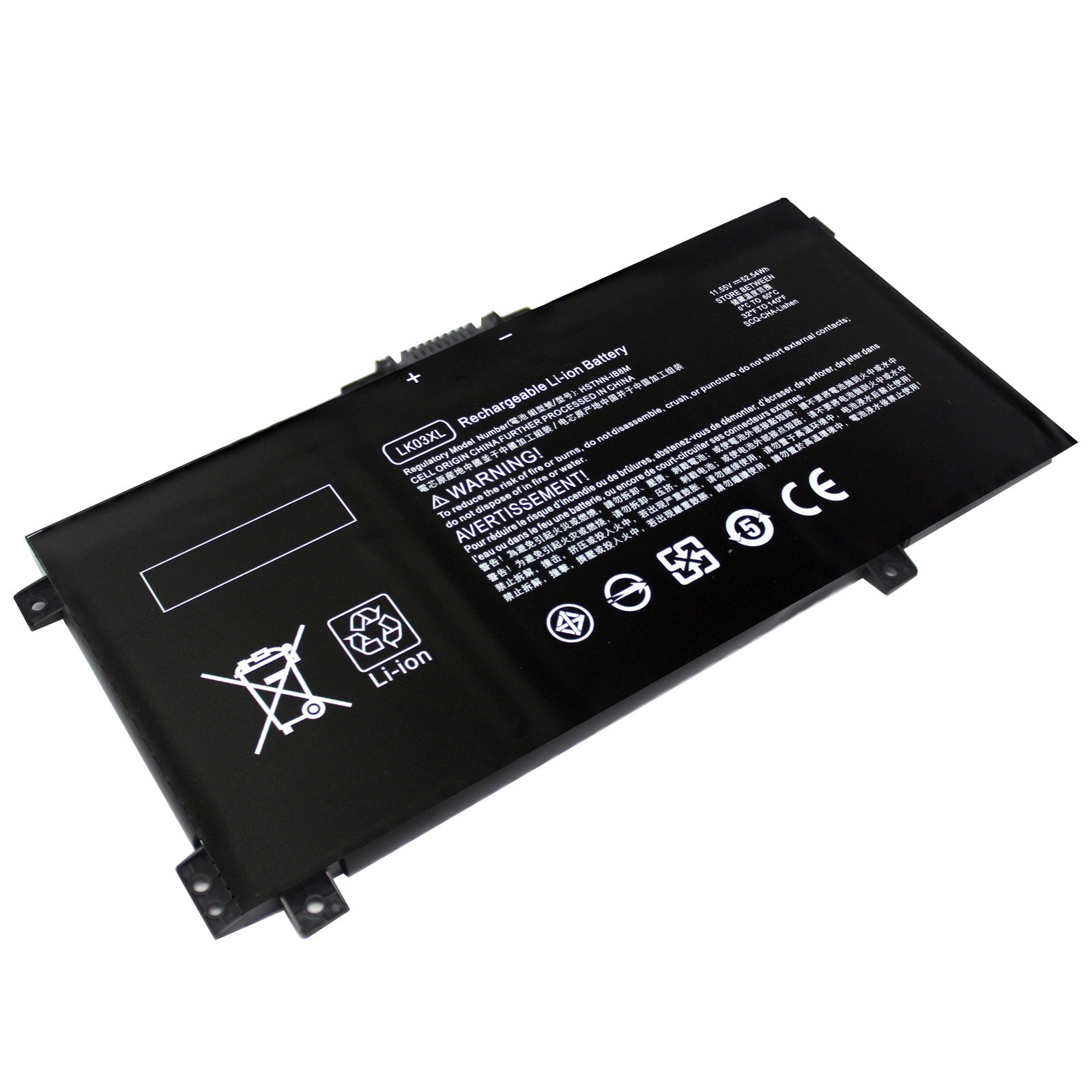 Factory direct sales of high-capacity With technical support LK03XL 52.5WH for HP Laptop Battery