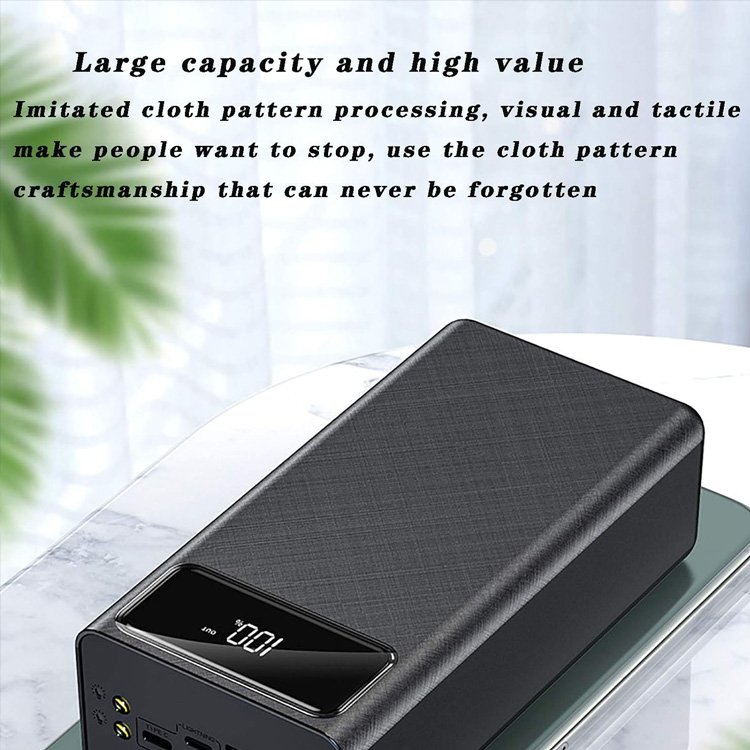 Trending Products 2024 New Arrivals Ultra Capacity 50000mah Power Banks Energiabank Cargador Portatil Portable Charger Powerbank