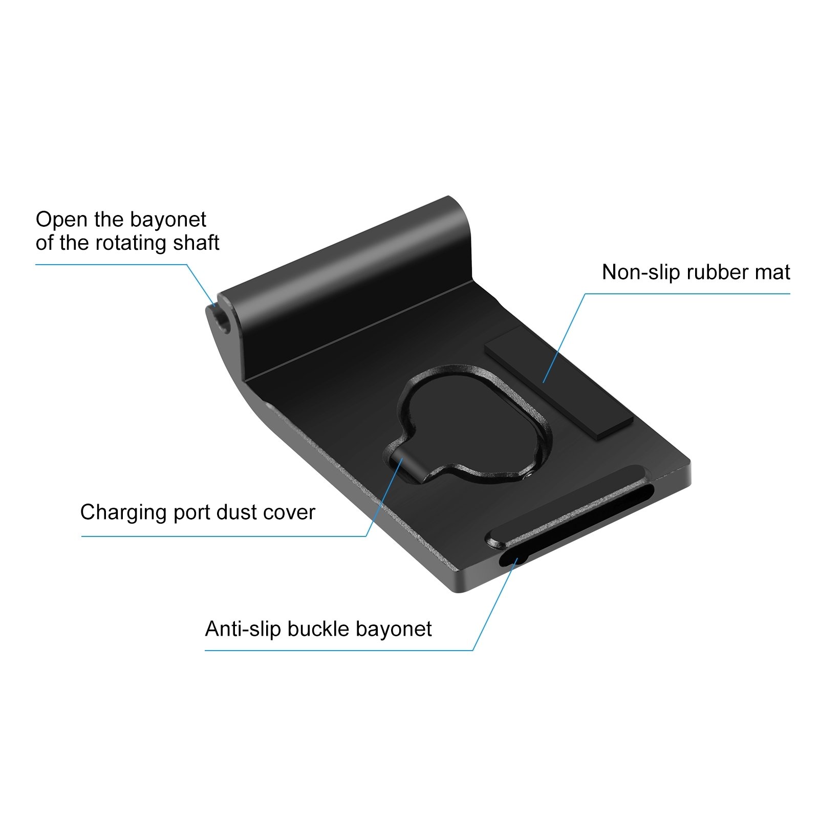 Metal Battery Side Interface Cover Dustproof Cap For GoPro Hero11 Mini Camera Accessories Battery cover side door