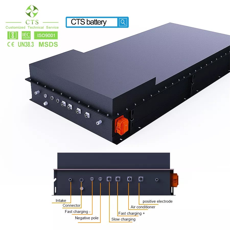 CTS 300V 350V 400V 614V 50kWh 100kwh 200kwh battery Pack Ev Car Lifepo4 Electric Car battery Pack For OEM And ODM