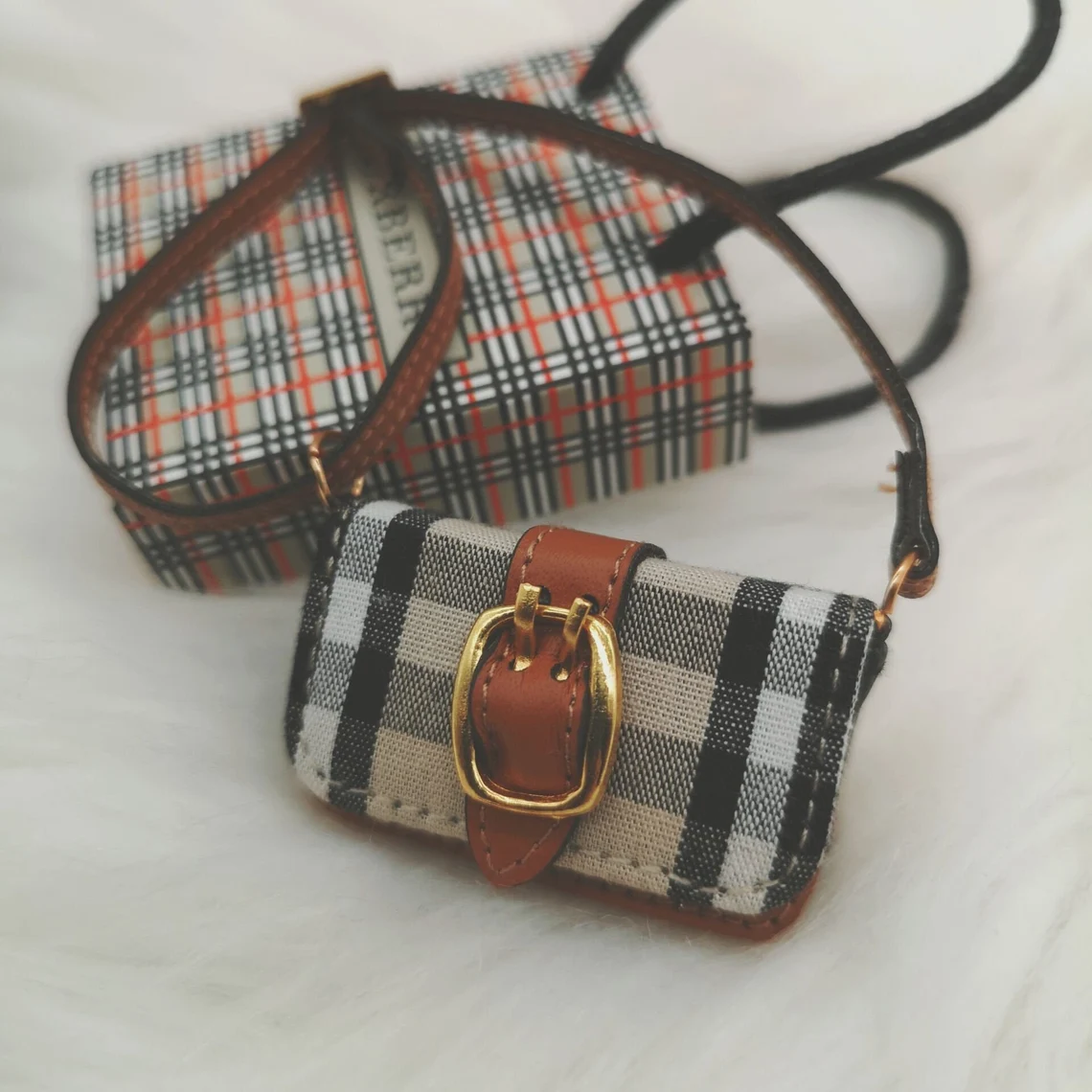 Miniature Bag, Bag for Blythe,1/6 BJD doll Doll Purse Kids Child Girls Gift Toys Dolls Accessories