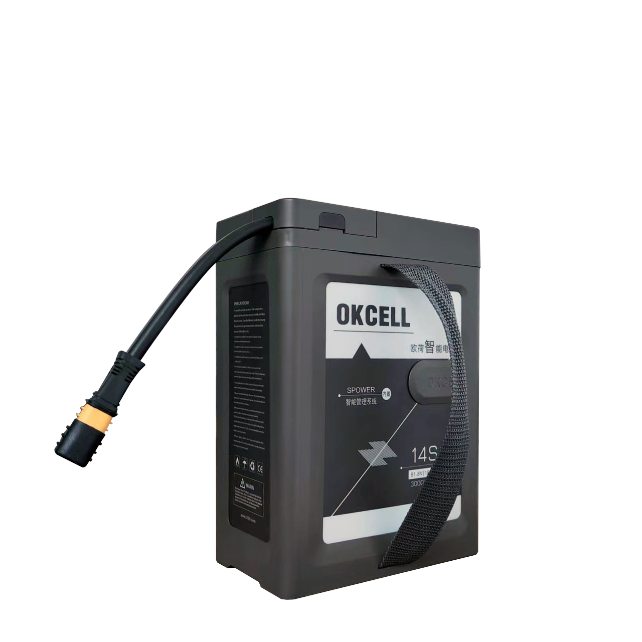 Okcell New Solid State Long Cycle Life Smart Lipo Battery 14S 30000mAh 30Ah 51.8V For Sprayer Agriculture Industry Drone