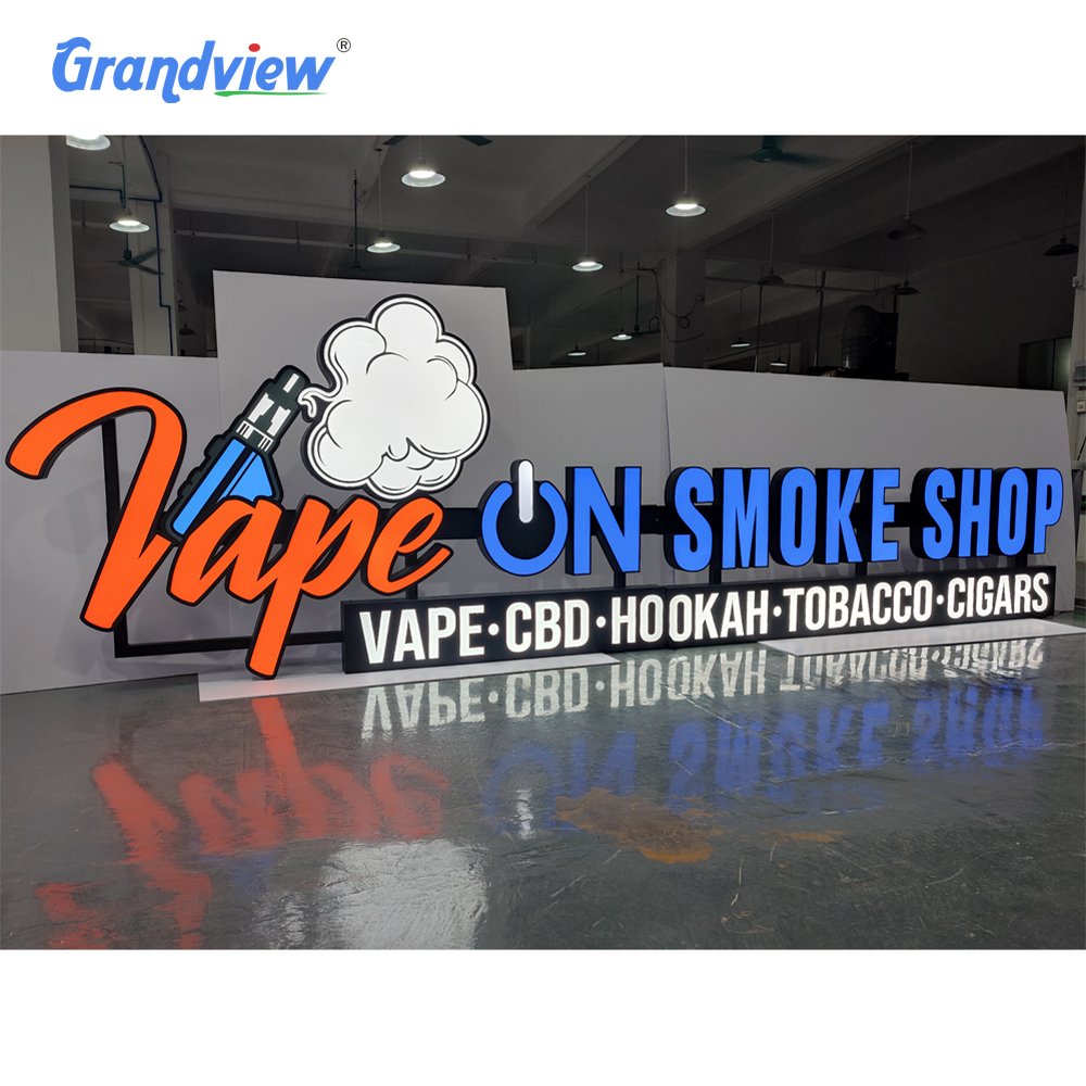 High Quality LED Signage Building Signs Led Channel Letters Shop Logo Acrylic Sign