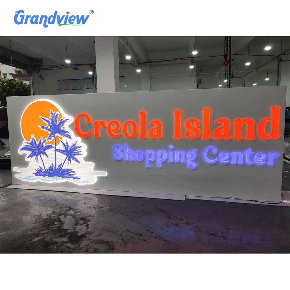 High Quality LED Signage Building Signs Led Channel Letters Shop Logo Acrylic Sign