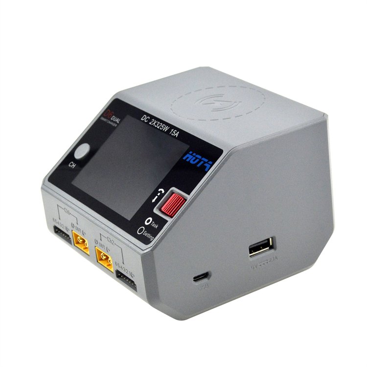 for HOTA D6 Dual Channel Intelligent Aviation Lithium Battery Charger Fpv Drone Kit Complete Accessories