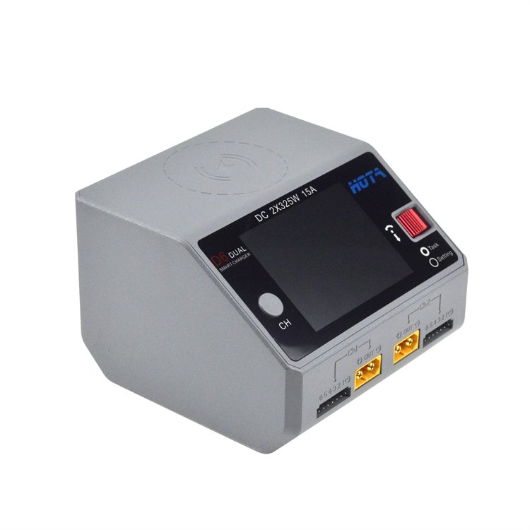 for HOTA D6 Dual Channel Intelligent Aviation Lithium Battery Charger Fpv Drone Kit Complete Accessories