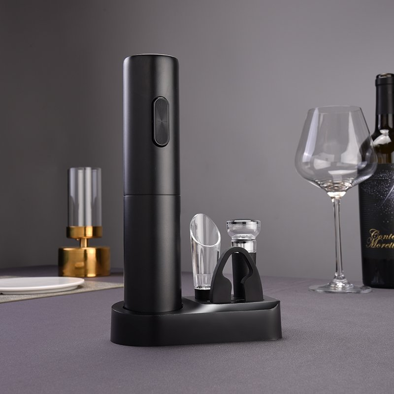 2024 Popular Trending Professional Automatic Electric Corkscrew Wine Bottle Opener Accessories Set