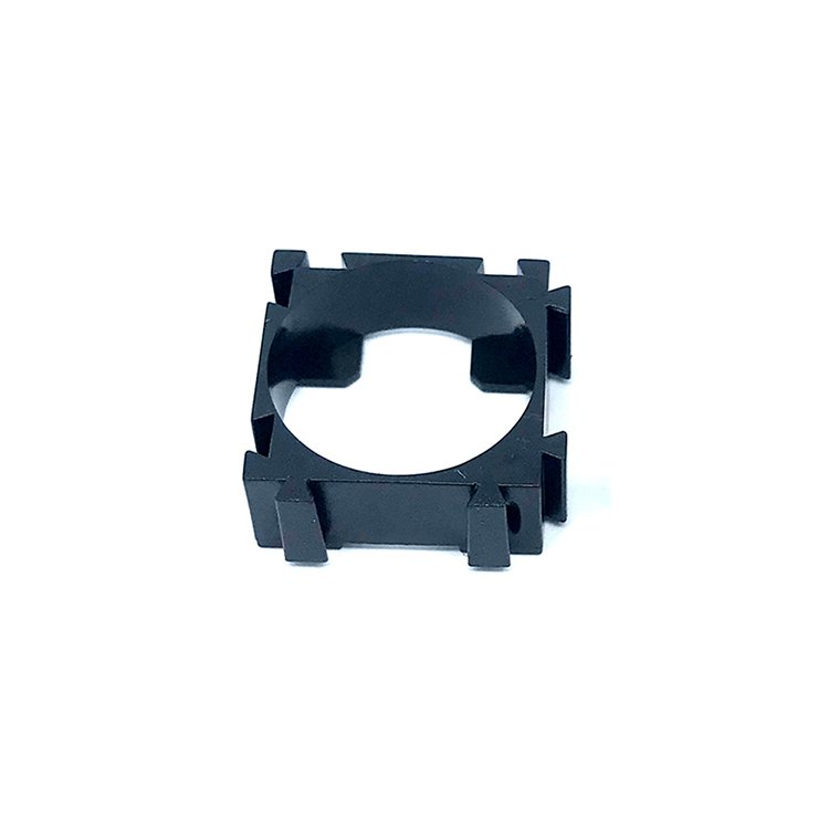 Spot lithium battery stand 1x1 specification ABC+PC material battery pack accessories 18650 battery holder
