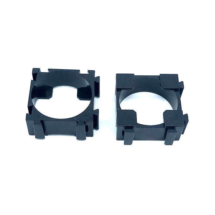 Spot lithium battery stand 1x1 specification ABC+PC material battery pack accessories 18650 battery holder