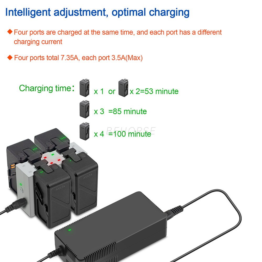 Safe Durable Charge Intelligent Flight Battery With Large Capacity Battery Life Four Way Charger For DJI Avata Accessories