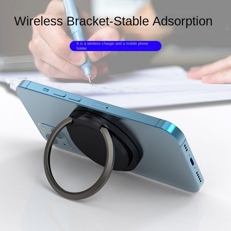 Magnetic attraction two-in-bracket wireless charging is suitable for iPhone13 separate strong magnetic charger