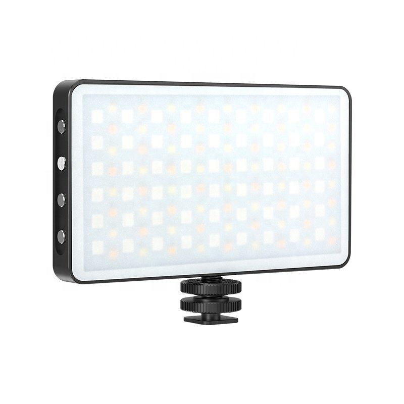 MAMEN Mini Portable Rechargeable RGB Bi Color Fill Panel Light Camera LED Video Lighting Equipment For Professional Photography