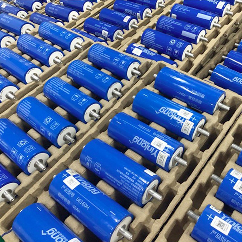 Ying Long LTO 45Ah 40Ah 2.3V Cylindrical 66160 LTO66160 Yinglong Lithium Ion Titanat Batterie A Grade With Holder Busbars