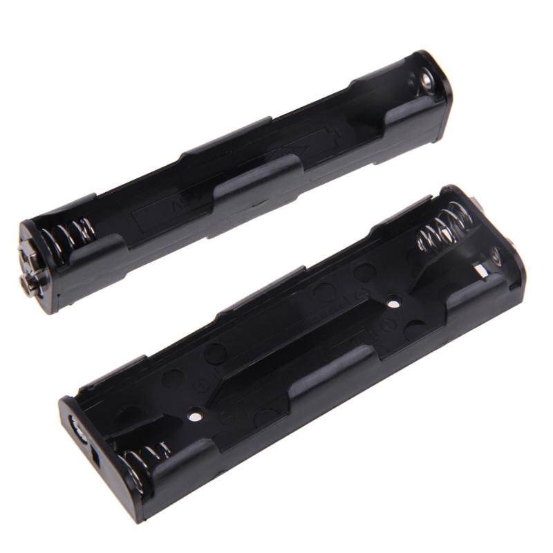 4*AA Battery Holder storage case with 9V battery snap