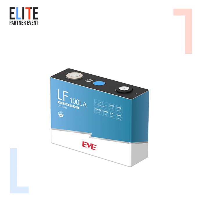 EVE New A Grade LF100LA 100Ah 105Ah 200ah ESS 3.2V 48V Lifepo4 battery Eve battery Lifepo4 Home Solar Energy Storage battery