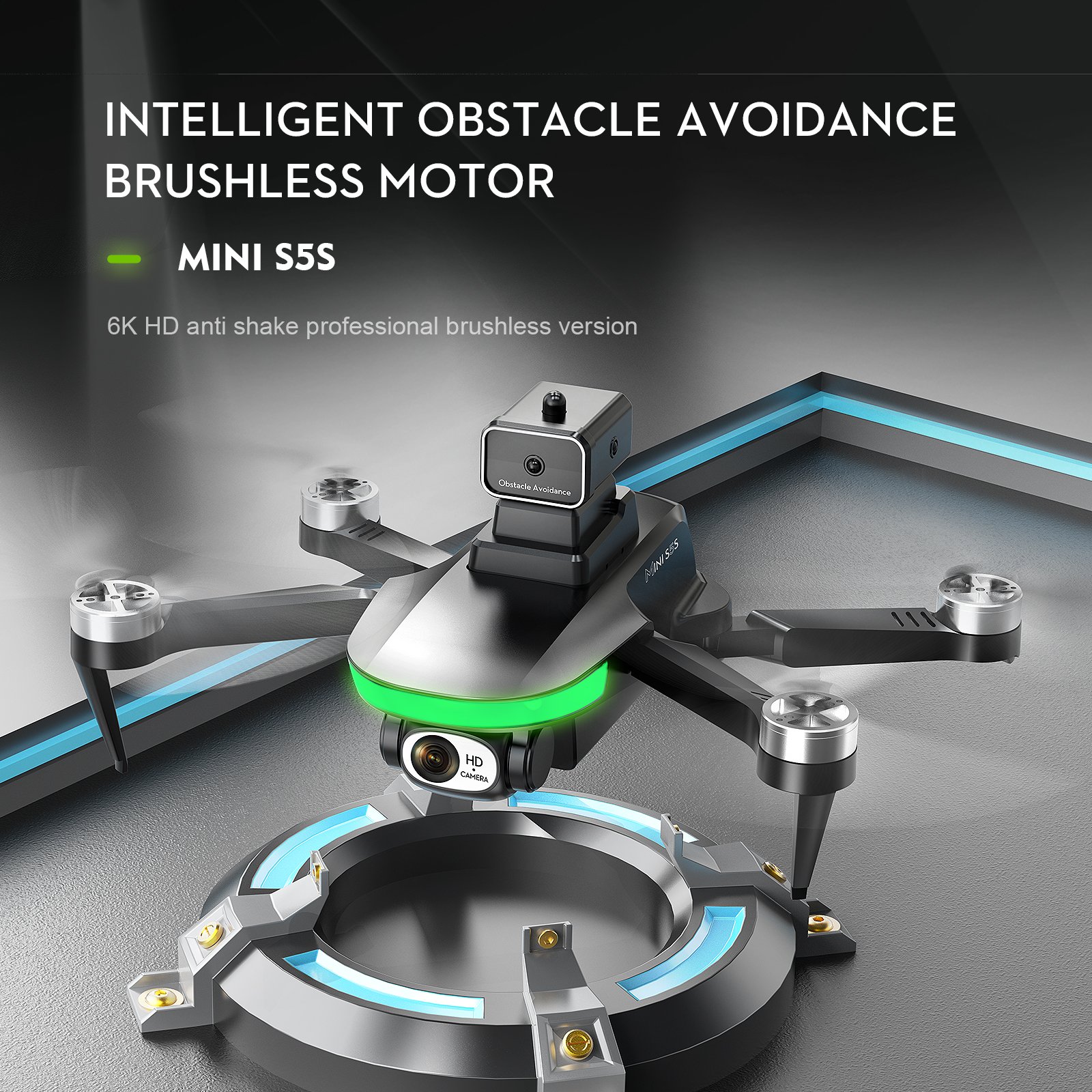 Drone 4k Accessories Mini 2 Drone Accessories Drone Brushless Lightstream Positioning Aerial