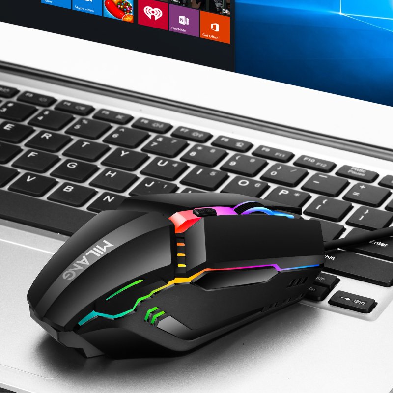 High Quality White Label Ergonomic Rgb Gaming Gaming Mouse For Computers