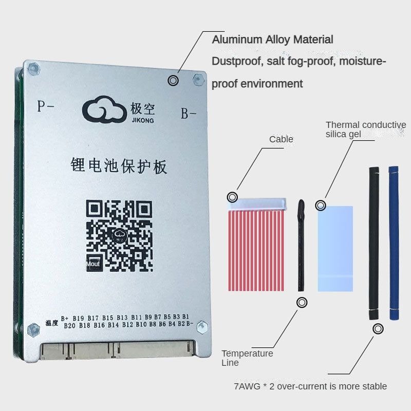 Jkbms Smart Active Balancer 7~24s 150a B2a24s15p Battery BMS with 2a Equalizing Current Battery Accessories