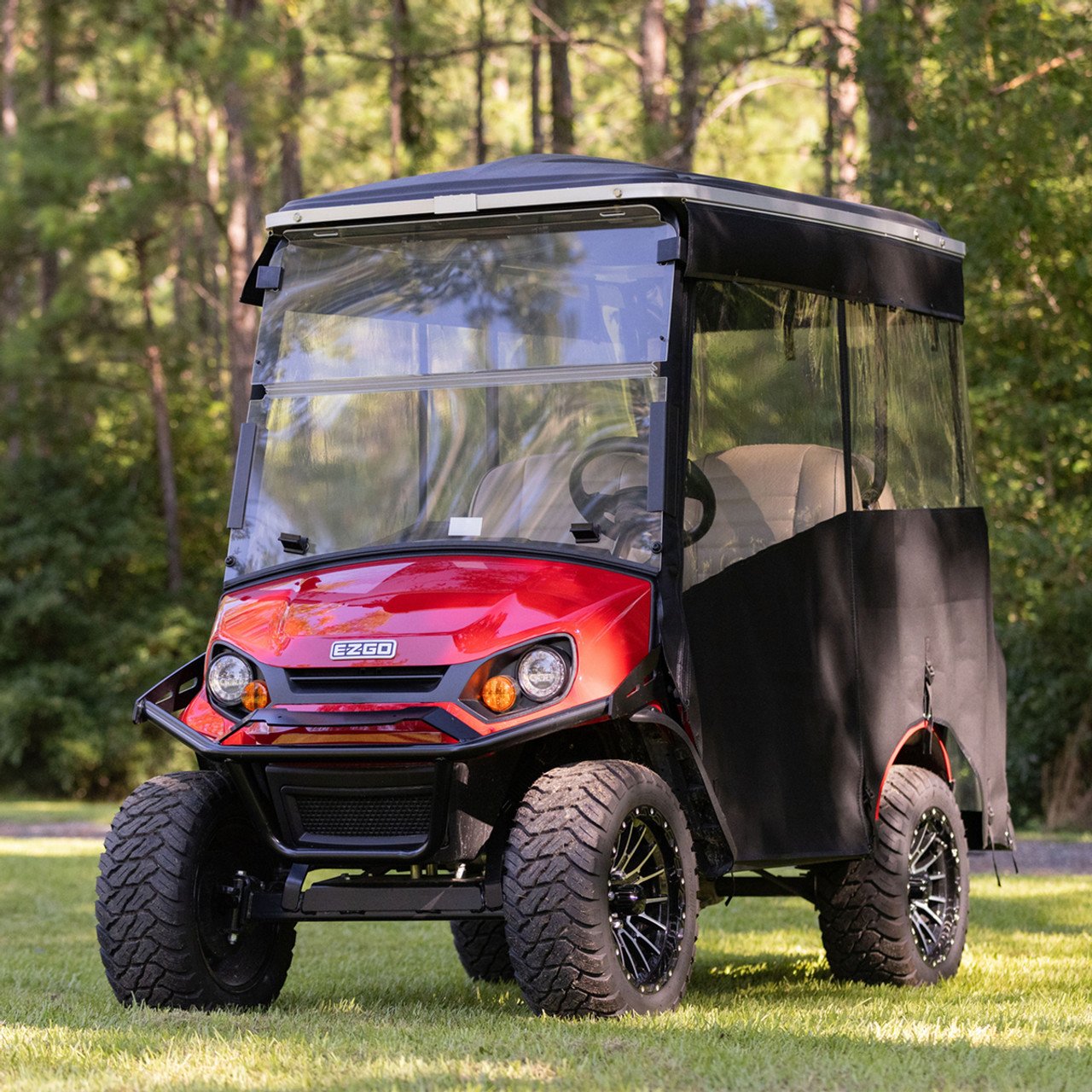 48/72V New Style B Modern Fashion 2023 Brand Design 4 Seat Sightseeing Bus Club Cart Electric Golf Buggy Hunting Cart buggy