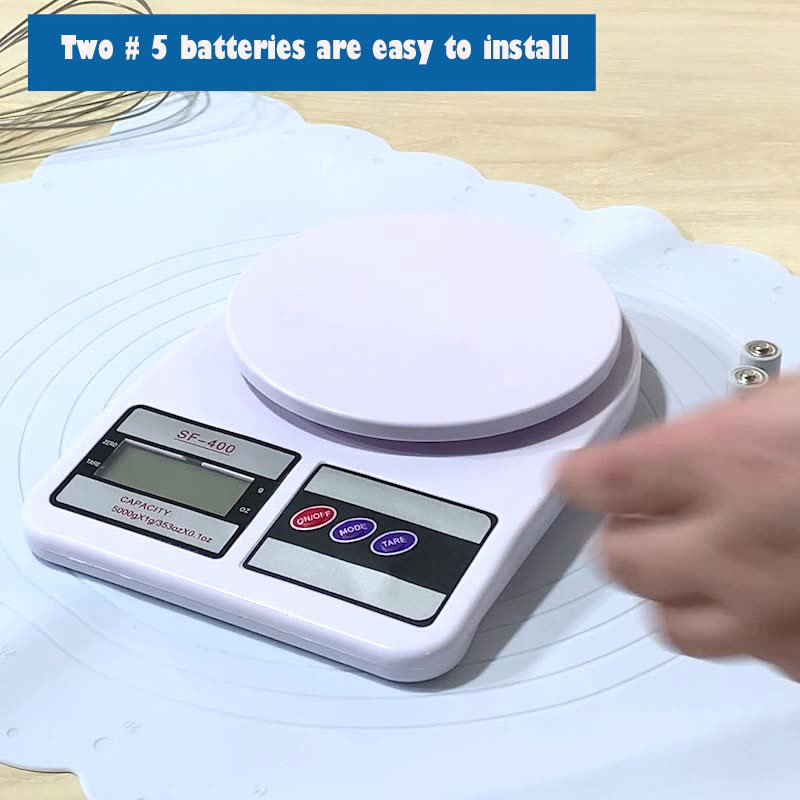 Household Food Weighing Kitchen Scale Plastic Food Cooking Measure Tools Electronic Kitchen Scale for Kitchen Accessories