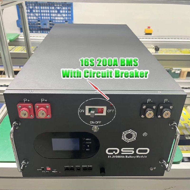 Poland Eu Stock Energy Storage Battery Box Case 48V 230Ah 280Ah Lifepo4 Lithium Battery Accessories With 16S 200A Bms Diy Kit