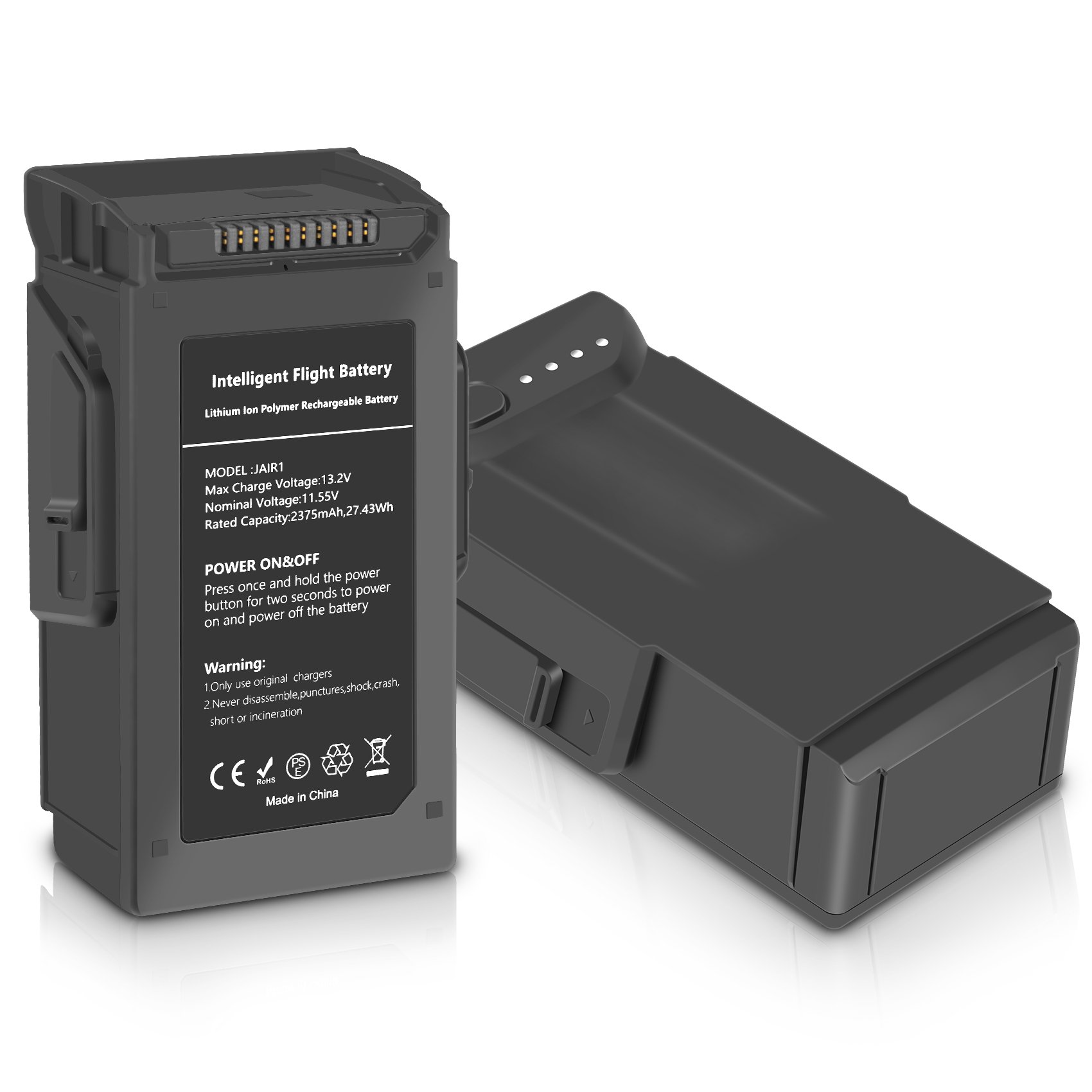 New Mavic Air Battery Capacity 2375 mAh 27.43wh Flight Time 21 Minutes For Mavic Air Drone Battery Accessories