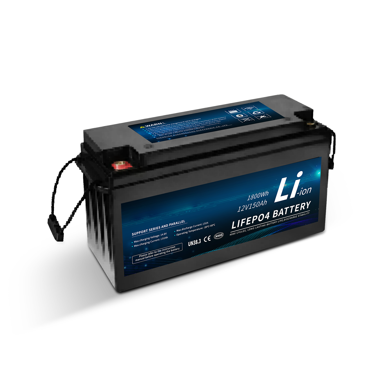 Good quality lithium battery 12V 100Ah as accessories for solar energy storage system