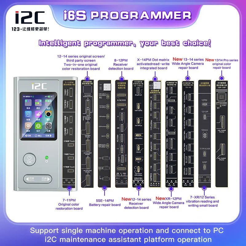 i2C i6S Face ID Battery Screen True Tone Functional Phone Repair Tools For iPhone 6-15 ProMax phone accessories