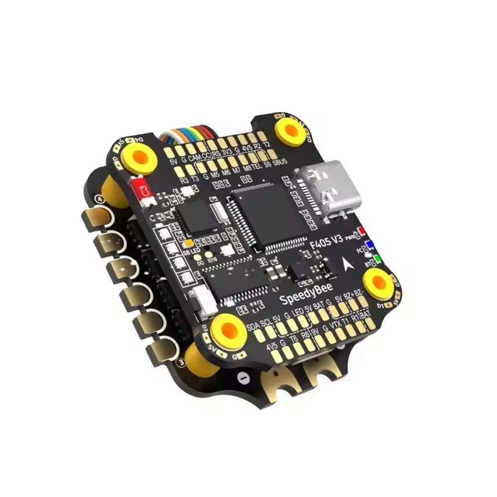Original Speedybee F405 V3 Flight Controller 60A ESC Stack Type-C USB Battery FPV Racing Drone Accessories Remote Control Drone